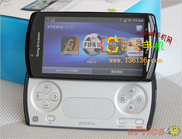 Ϸֻ ᰮXperia Playͼ