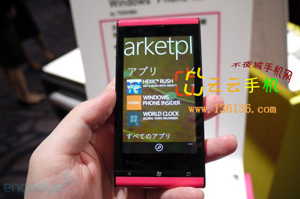 ׿WP7 Mangoֻ ʿͨIS12Tͼ