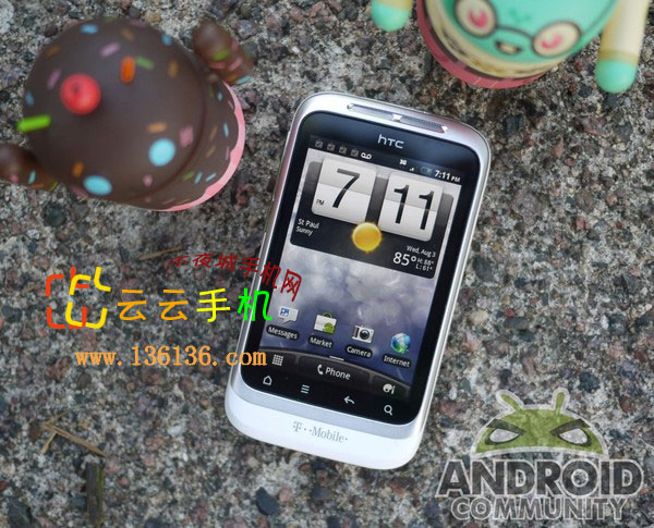 Ű׿ʱл HTC Wildfire Sͼ