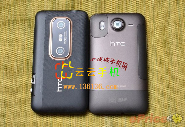 ˫ͷ3D¼˫˻ HTC EVO 3Dͼ