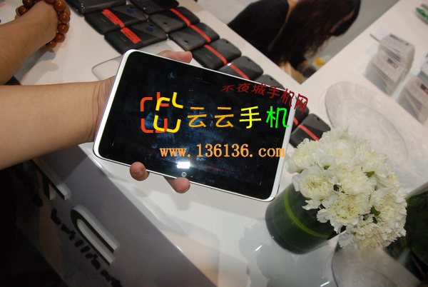 2011通信展 HTC Flyer平板电脑美图赏