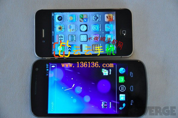 콢Ծ GALAXY Nexus VS iPhone 4S