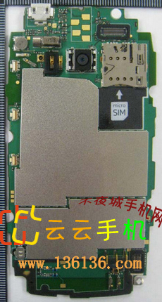 入门机WP7新机 诺基亚Lumia 610拆机