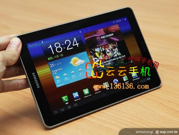 ˫ƽǿ Galaxy Tab 7.7ͼ